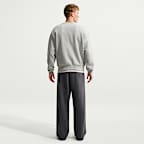 Pantaloni in fleece con orlo aperto Nike Solo Swoosh – Uomo