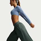 Nike Zenvy Women's Mid-Rise Wide-Leg Trousers