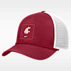 Washington State Sideline Rope Men's Nike College Trucker Adjustable Hat