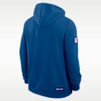 Indianapolis Colts Sideline Standard Issue Men's Nike Dri-FIT NFL Pullover Hoodie
