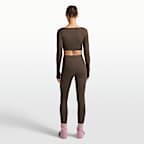 NikeSKIMS Matte Women's Long-Sleeve Wrap Top