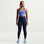 Leggings tiro alto de 7/8 con bolsillos para mujer Nike One