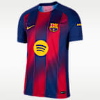 Raphinha Barcelona 2025/26 Stadium Home Men's Nike Dri-FIT Soccer Jersey
