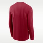 Arkansas Basketball Shoot Around Legend Men's Nike Dri-FIT College Long-Sleeve T-Shirt