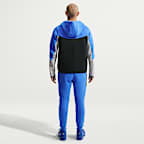 Chamarra Windrunner de tejido Fleece de cierre completo para hombre Nike Tech