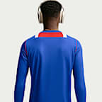 Paris Saint-Germain 2026/27 Stadium Home Men's Nike Dri-FIT Football Replica Long-Sleeve Shirt