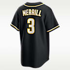 Jackson Merrill San Diego Padres Men's Nike MLB Replica Fashion Jersey
