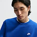 Sudadera de cuello redondo de tejido Fleece para hombre Nike Club