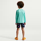 Nike Swim Little Kids' (Boys') Long Sleeve Top & Short Set