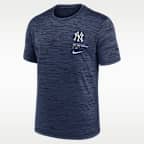 Playera Nike Dri-FIT de la MLB para hombre New New York Yankees Velocity