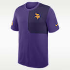 Minnesota Vikings Sideline Coach Men's Nike Dri-FIT NFL Top