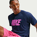 Playera de manga corta Dri-FIT UV para hombre Nike Swim Hydroguard