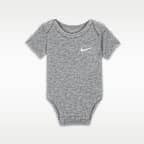 Nike Swoosh-bodyer til babyer (0-9 M) (pakke med 3 stk.)