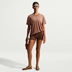 NikeSKIMS Performance Cotton Blend Oversize-Kurzarmtop (Damen)