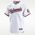 Jersey Nike Dri-FIT de la MLB Limited para hombre de James Wood Washington Nationals