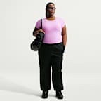 Nike Sportswear Chill Knit Women's Cropped T-Shirt (Plus Size)
