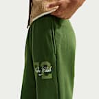 Nike Studio Fleece Medium Weight Women's Mid-Rise Open-Hem Trousers