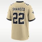 Rashid Shaheed New Orleans Saints Men's Nike NFL Game Jersey