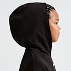 Sudadera con gorro sin cierre de tejido Fleece Studio para niños talla pequeña Nike Sportswear