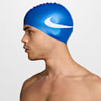 Gorra de natación Nike Swim Big Swoosh