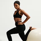 Leggings a tutta lunghezza e vita alta con staffa Nike One – Donna