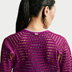Playera de correr de manga larga Aero-FIT para mujer Nike Radical AirFlow