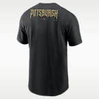 Pittsburgh Pirates City Connect 2-Hit Men's Nike MLB T-Shirt