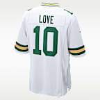 Jordan Love Green Bay Packers Men's Nike NFL Game Jersey