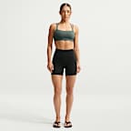 Brassière de sport rembourrée à maintien léger Nike Zenvy Strappy pour femme