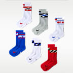 Calcetas acolchadas para niños (6 pares) Nike Everyday
