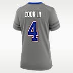 James Cook III Buffalo Bills Women's Nike NFL Game Jersey