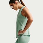 Nike Swift strakke hardloopshorts met binnenbroekje, hoge taille en zakken voor dames (10 cm)