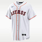 Yainer Diaz Houston Astros Men's Nike MLB Replica Jersey