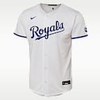 Jersey de local Nike Stadium de la MLB local para niños talla grande Kansas City Royals