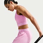 Nike Pro Women's Dri-FIT Mid-Rise Brief-Lined 7.5cm (approx.) Woven Shorts
