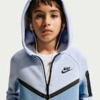 Nike Sportswear Tech Fleece Big Kids' Full-Zip Hoodie