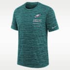 Philadelphia Eagles Sideline Team Issue Velocity Big Kids' Nike Dri-FIT NFL T-Shirt
