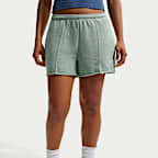 Shorts de French Terry de tiro medio para mujer Nike Sportswear Chill Terry