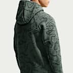 Nike Tech Men's Fleece Full-Zip All-Over-Print Windrunner Jacket