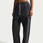 Nike Sportswear ekstra stor fleecebukse med mellomhøyt liv til dame