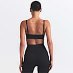 Bra de microcuello en forma U para mujer NikeSKIMS Matte