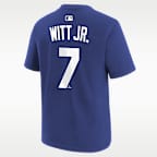 Bobby Witt Jr. Kansas City Royals Big Kid's Nike MLB T-Shirt