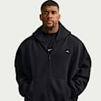 Sudadera con gorro de básquetbol con cierre completo Therma-FIT para hombre Nike Standard Issue