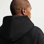 Pánská flísová mikina Nike Solo Swoosh s kapucí a zipem po celé délce