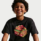 Playera para niños talla grande Nike Sportswear