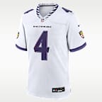 Zay Flowers Baltimore Ravens Men's Nike NFL Game Jersey