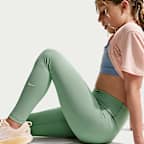 Nike One Older Kids' (Girls') Dri-FIT High-Waisted Leggings