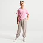 Pants holgados para niña Nike Sportswear Studio Fleece