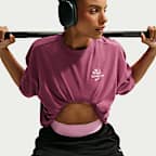 Playera Dri-FIT oversized para mujer Nike