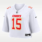 Jersey Nike de la NFL Game Tundra cropped para mujer Patrick Mahomes Kansas City Chiefs
